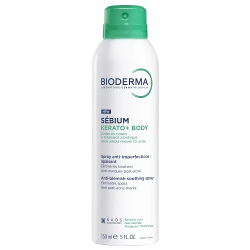 BIODERMA Sebium Kerato+ Body Spray sprejs, 150 ml