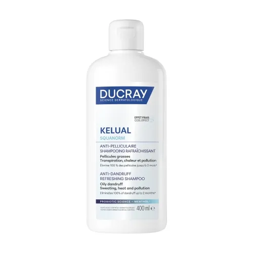 DUCRAY Kelual Squanorm atsvaidzinošs šampūns, 400 ml