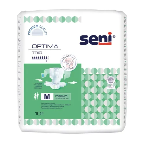 SENI OPTIMA TRIO jostbikses pieaugušajiem, M izmērs, 10 gab. - Produkta attēls 