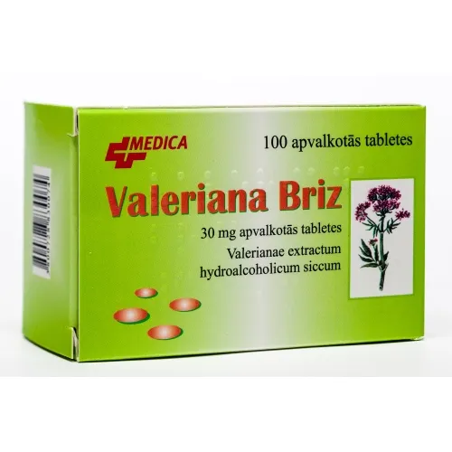 Product image of VALERIANA 30MG TABLETES N100