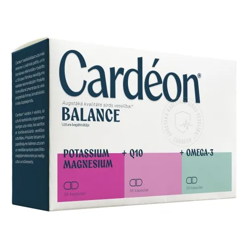 CARDEON Balance kapsulas, 90 gab - Produkta attēls 