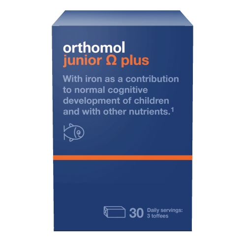 Product image of ORTHOMOL Junior Omega Plus konfektes, 30 gab