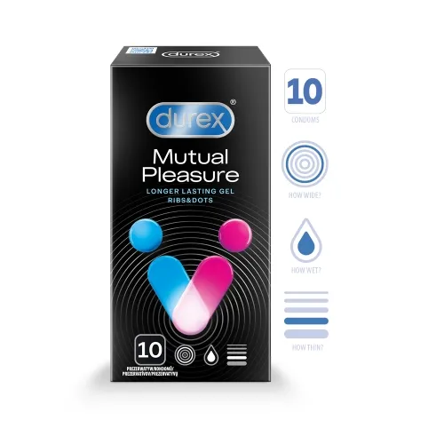 Product image of DUREX Intense (Mutual Pleasure) prezervatīvi, 10 gab.