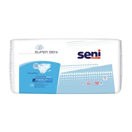 Product image of SENI SUPER autiņbikses pieaugušajiem, M izmērs (75-110 cm), 30 gab.