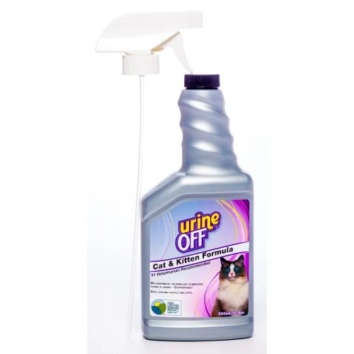URINE OFF CAT/KITTEN 500ML AR UZGALI - Produkta attēls 