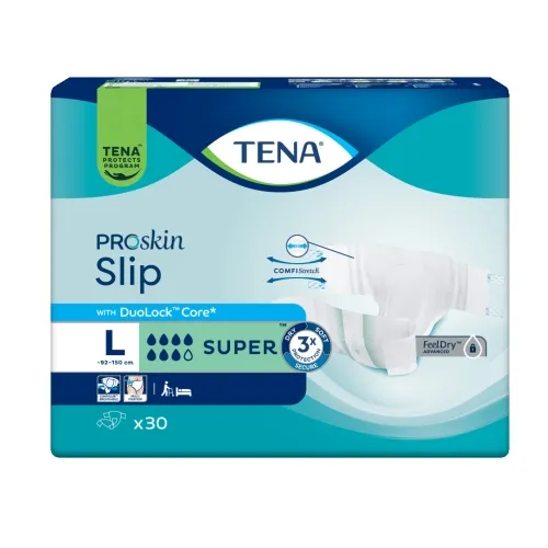 TENA Slip Super autiņbikses, L izmērs (92–150cm), 30 gab.