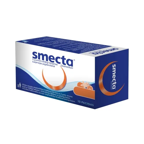 SMECTA PULVERIS N10 AR APELSĪNU GARŠU