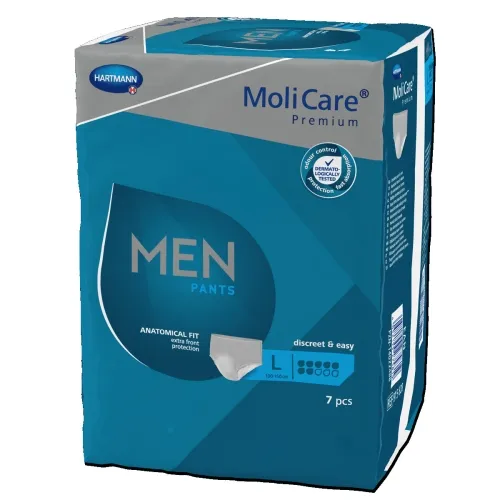 MOLICARE MEN PANTS 7 PIL. L N7 - Produkta attēls 