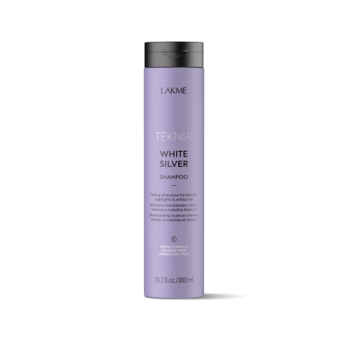 Product image of LAKME Teknia White Silver šampūns blondiem matiem, 300 ml