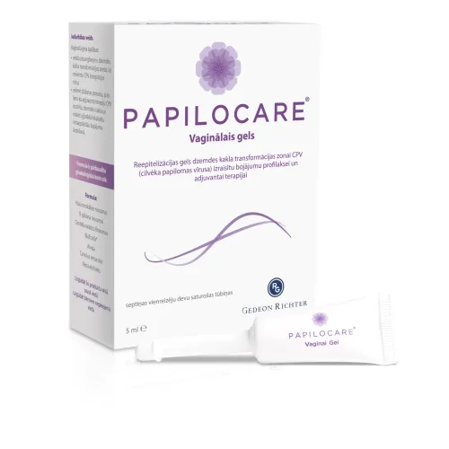 Product image of PAPILOCARE 5 ml vaginālais gēls, 7 gab.