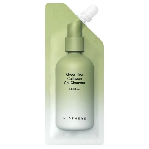 Product image of HIDEHERE Green Tea Collagen gēls sejas ādas mazgāšanai, 25 ml