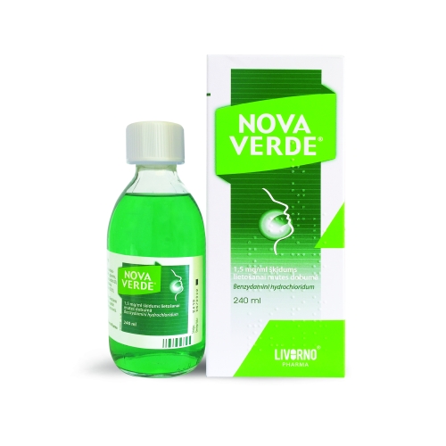 Product image of NOVA VERDE 1.5 mg/ ml šķīdums, 240 ml