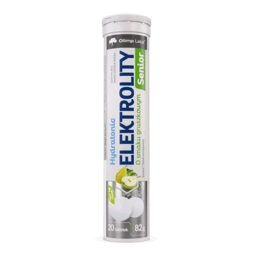 OlLIMP LABS® Hydratonic Elektrolity Senior tabletes ar bumbieru garšu, 20 gab - Produkta attēls 