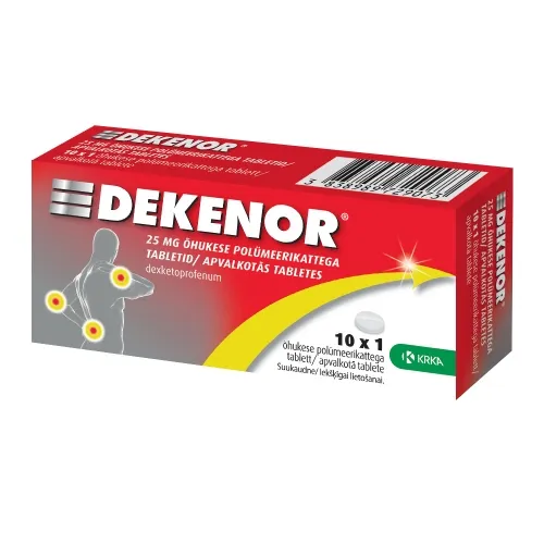Product image of DEKENOR 25MG TBL N10