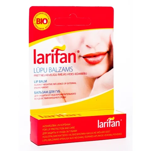 Larifan Lūpu balzams, 4 g