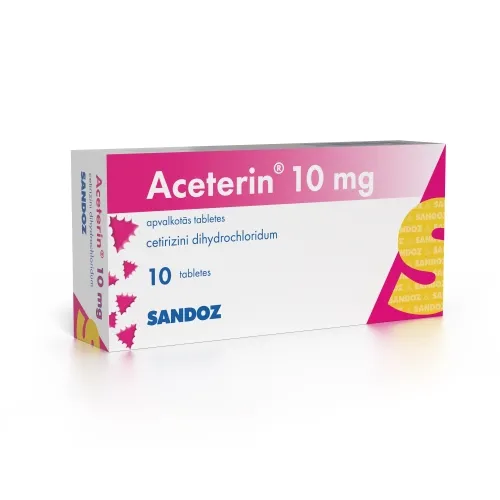 Product image of ACETERIN 10 mg tabletes, 10 gab.