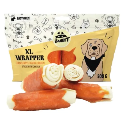 MR.BANDIT WRAPPER XL TĪTAS VISTAS NŪJIŅAS 13CM 500G