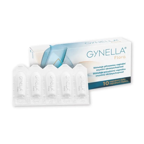 GYNELLA Flora vaginālās svecītes, 10 gab.