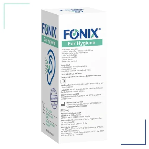 FONIX® Ear Hygiene ausu aerosols 30 ml - Produkta attēls 1