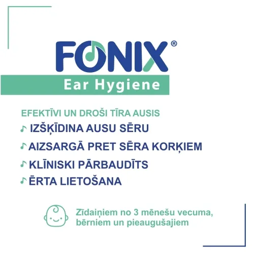 FONIX® Ear Hygiene ausu aerosols 30 ml - Produkta attēls 2