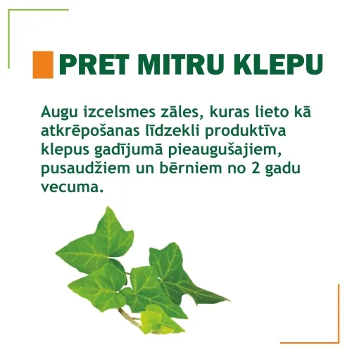 HADORTA SĪRUPS 27,78 MG/5 ML 100ML - Produkta attēls 2