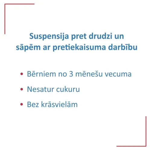IBUGARD 100 mg/ 5 ml suspensija iekšķ. lietošanai, 120 ml - Produkta attēls 2