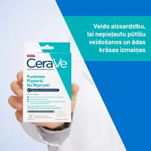CERAVE Protective pūtīšu plāksteri, 22 gab. - Produkta attēls 7