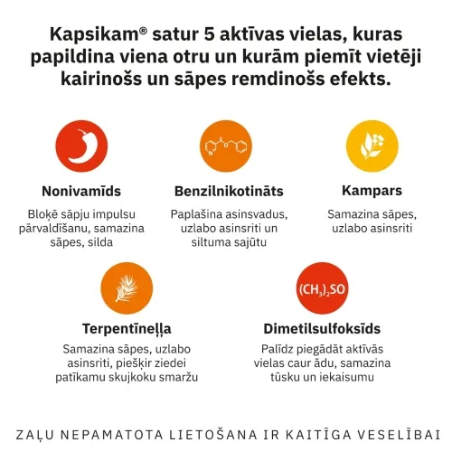 KAPSIKAM ZIEDE 50G - Produkta attēls 3