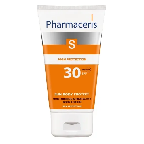 PHARMACERIS S. Sun emulsija ķermenim aizsardzībai pret sauli SPF30, 15 - Produkta attēls 1