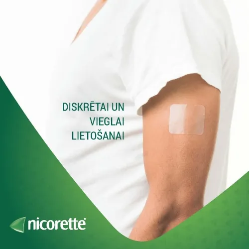 NICORETTE Set 15 mg/ 16 H transdermālie plāksteri, 7 gab. - Produkta attēls 2