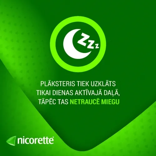 NICORETTE Set 15 mg/ 16 H transdermālie plāksteri, 7 gab. - Produkta attēls 3