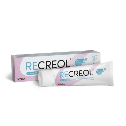 RECREOL 5 % ziede. 50 g.