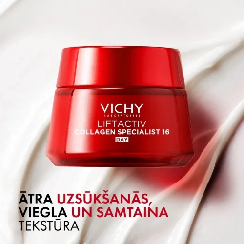 VICHY Liftactiv Collagen Specialist 16 dienas krēms, 50 ml - Produkta attēls 3