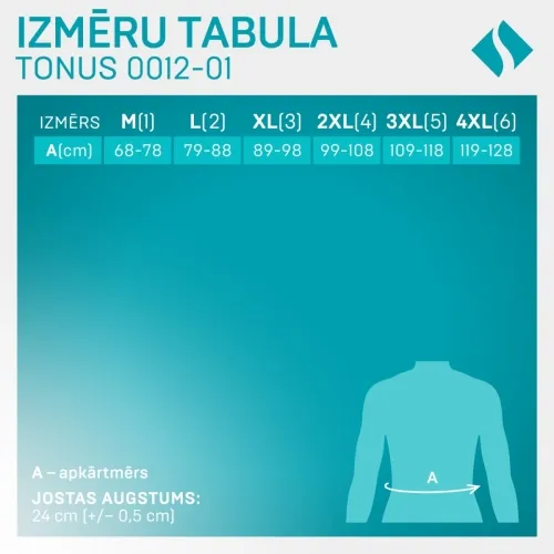 TONUS ELAST 0012-01 Josta + metāla stiprinājumi NR.3 - Produkta attēls 1