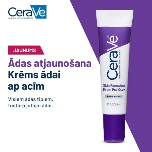 CERAVE Skin Renewing krēms ādai ap acīm, 15 ml - Produkta attēls 1