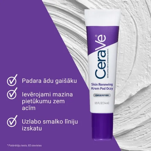 CERAVE Skin Renewing krēms ādai ap acīm, 15 ml - Produkta attēls 5