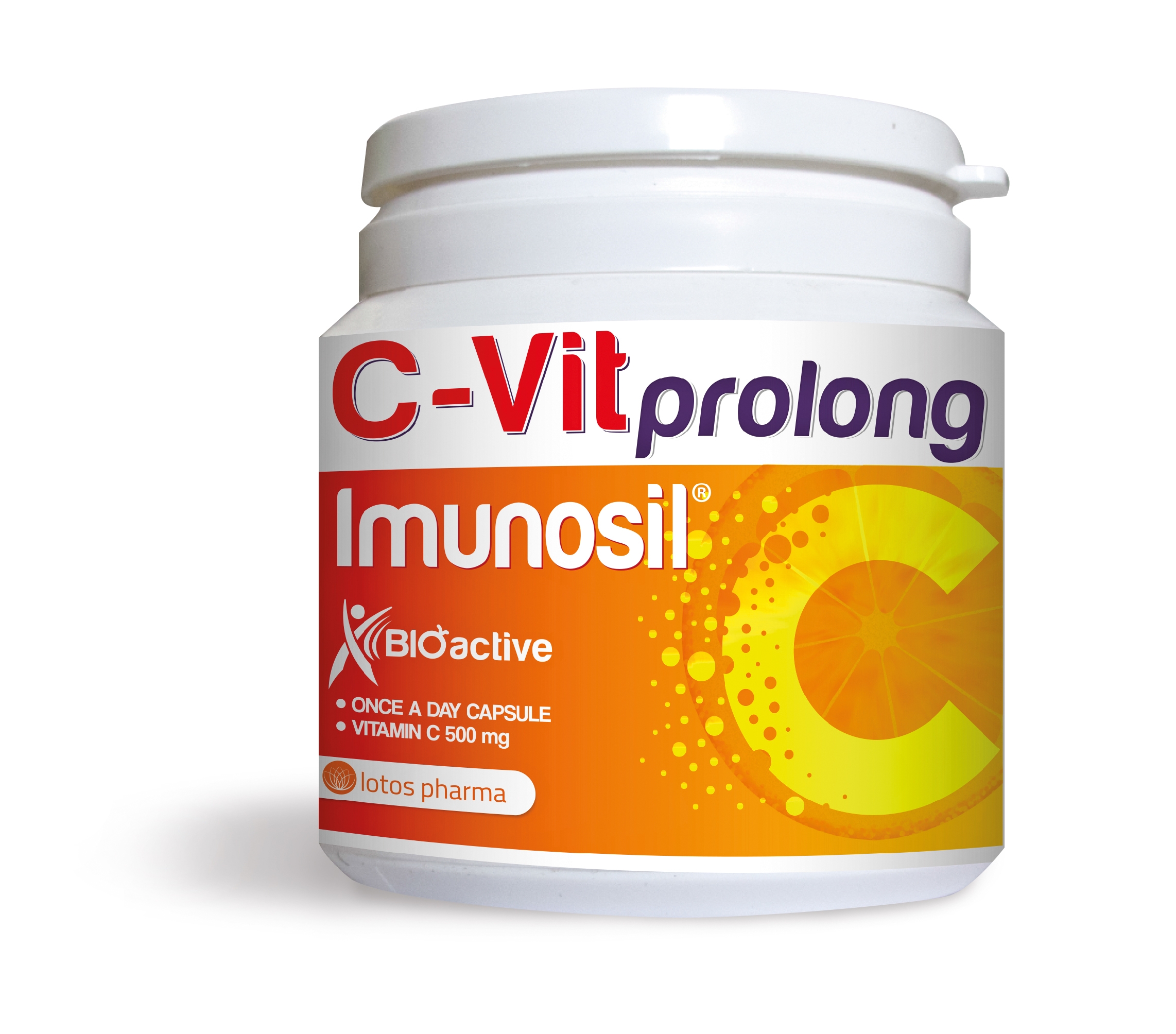 C-Vit Prolong Imunosil kapsulas, 90 gab - Produkta attēls 