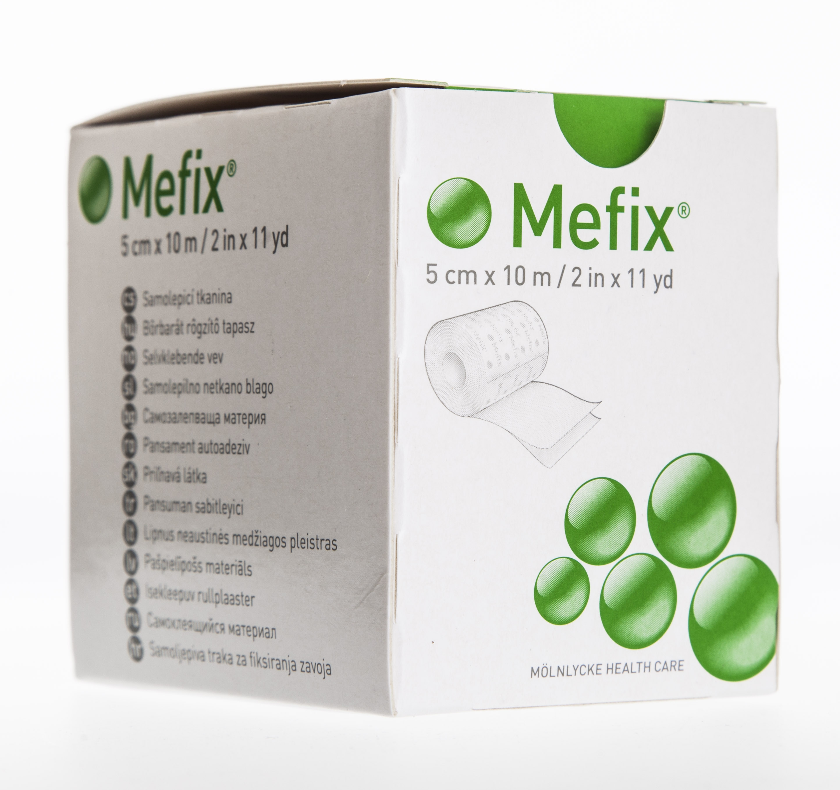 MEFIX 5cm x 10m, plāksteris fiksācijai - Produkta attēls 