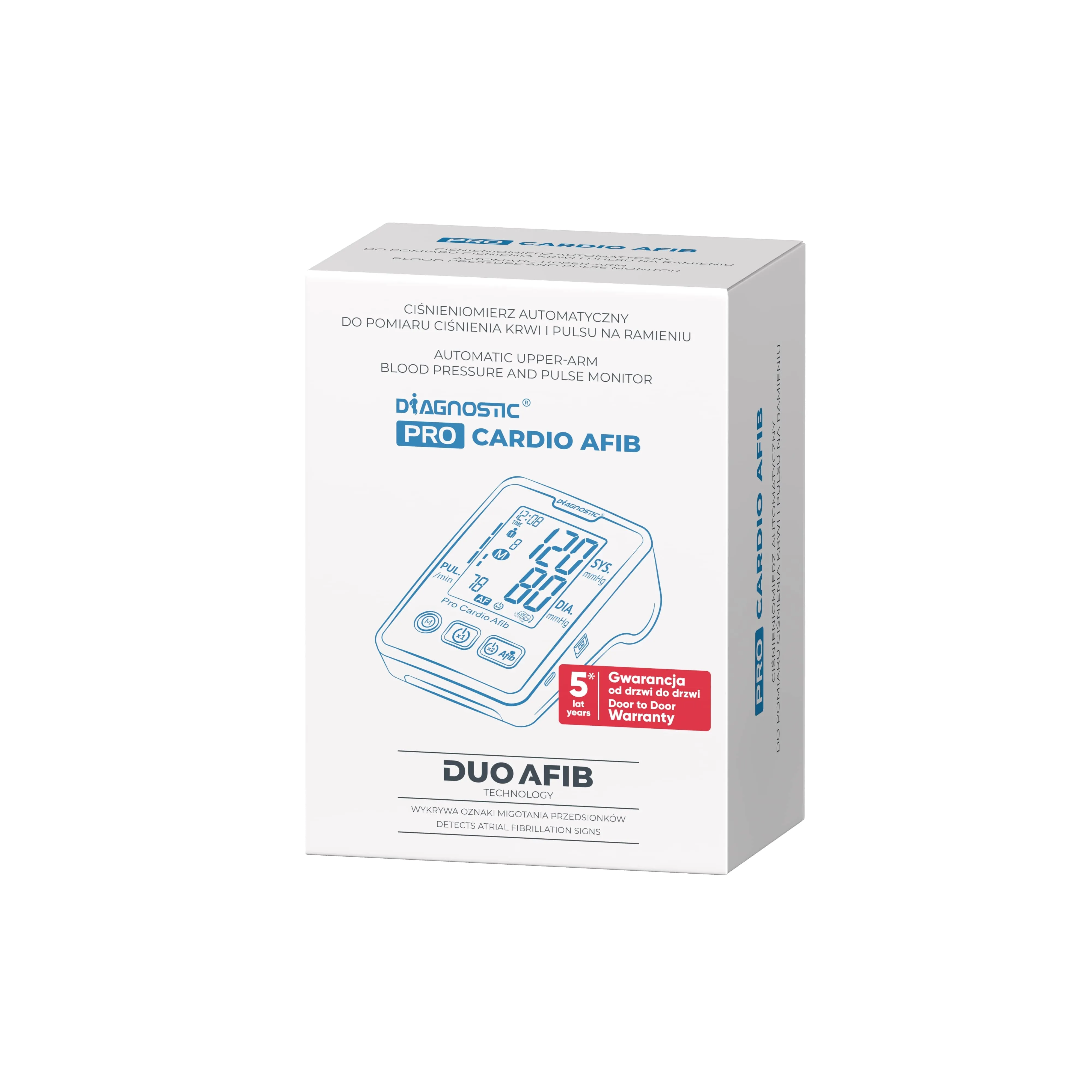 DIAGNOSIS Pro Cardio Afib tonometrs (augšdelma) - Produkta attēls 