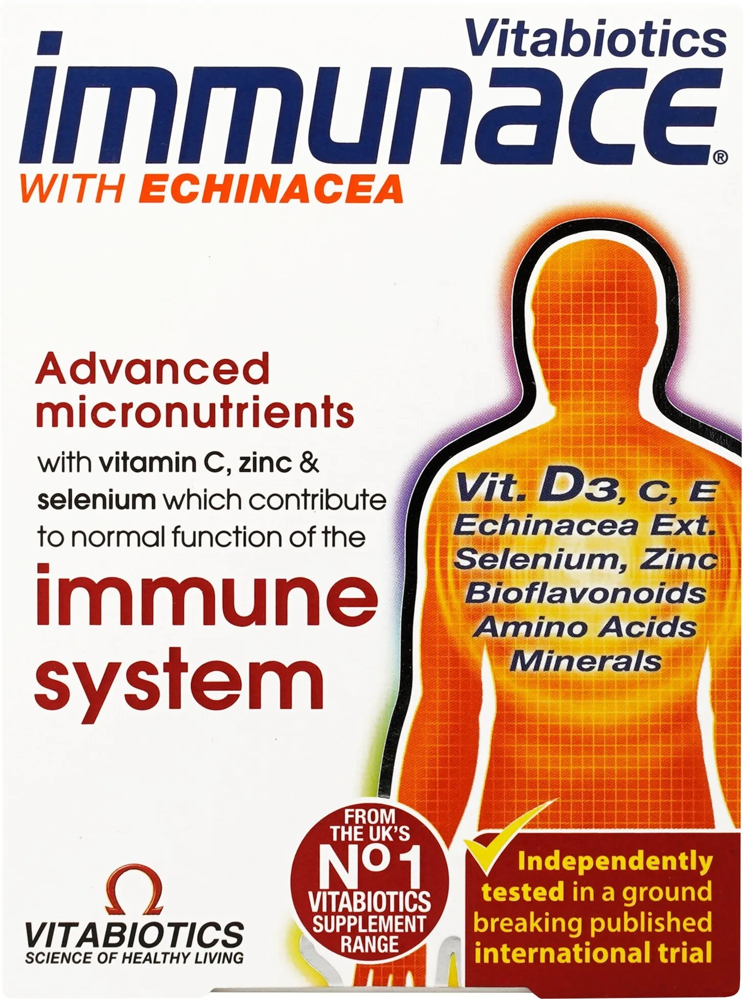 IMMUNACE® ar ehināciju, tabletes, 30 gab. - Produkta attēls 