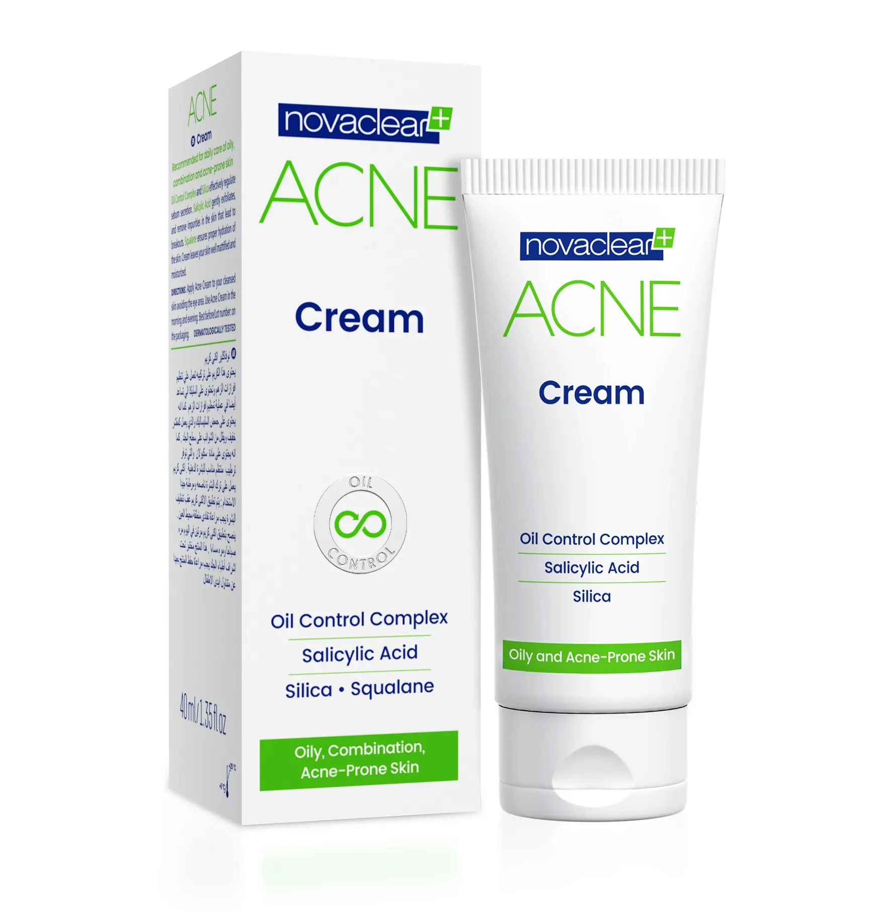 NOVACLEAR Acne krēms, 40 ml - Produkta attēls 