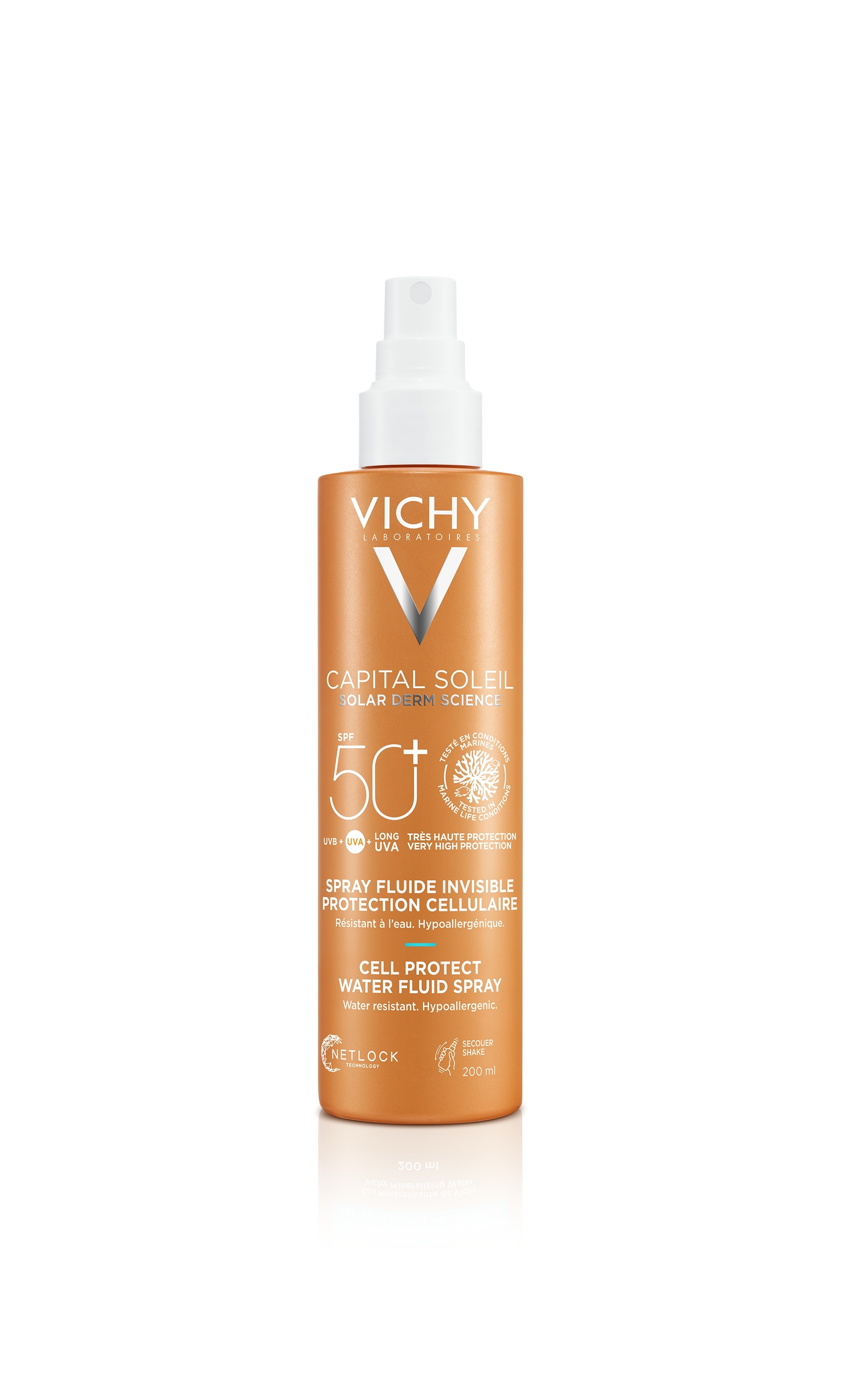 VICHY CAPITAL SOLEIL sauļošanās aerosols SPF 50+, 200 ml - Produkta attēls 