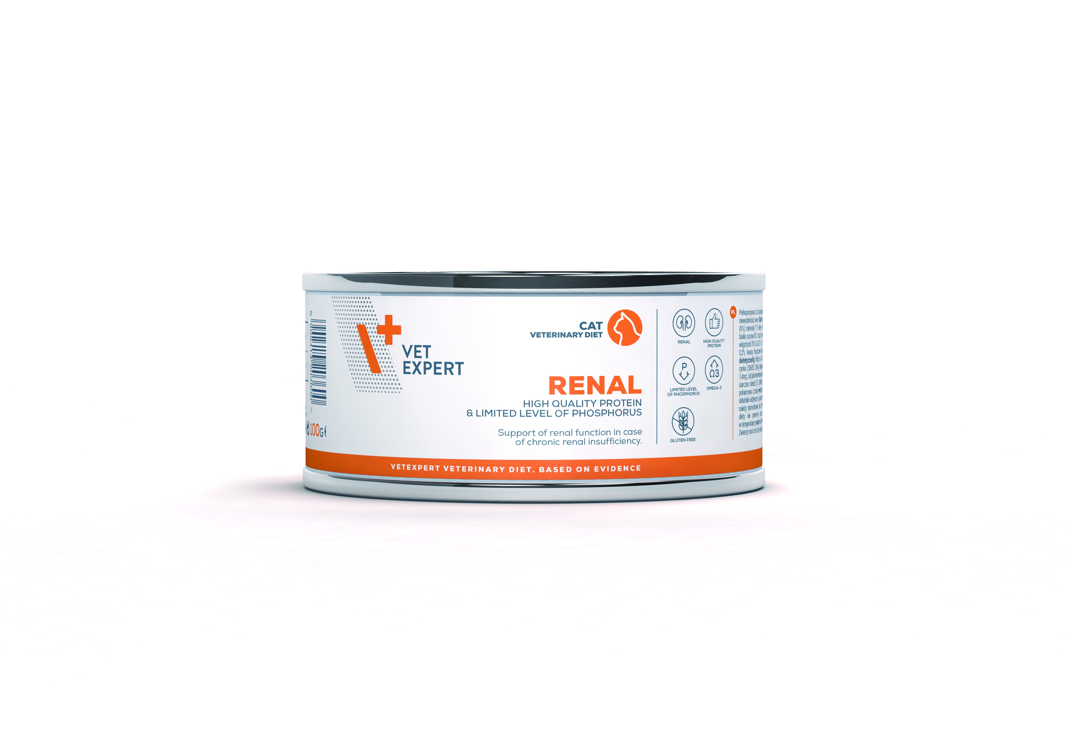 4T VD KAĶU RENAL KONS 100G - Produkta attēls 