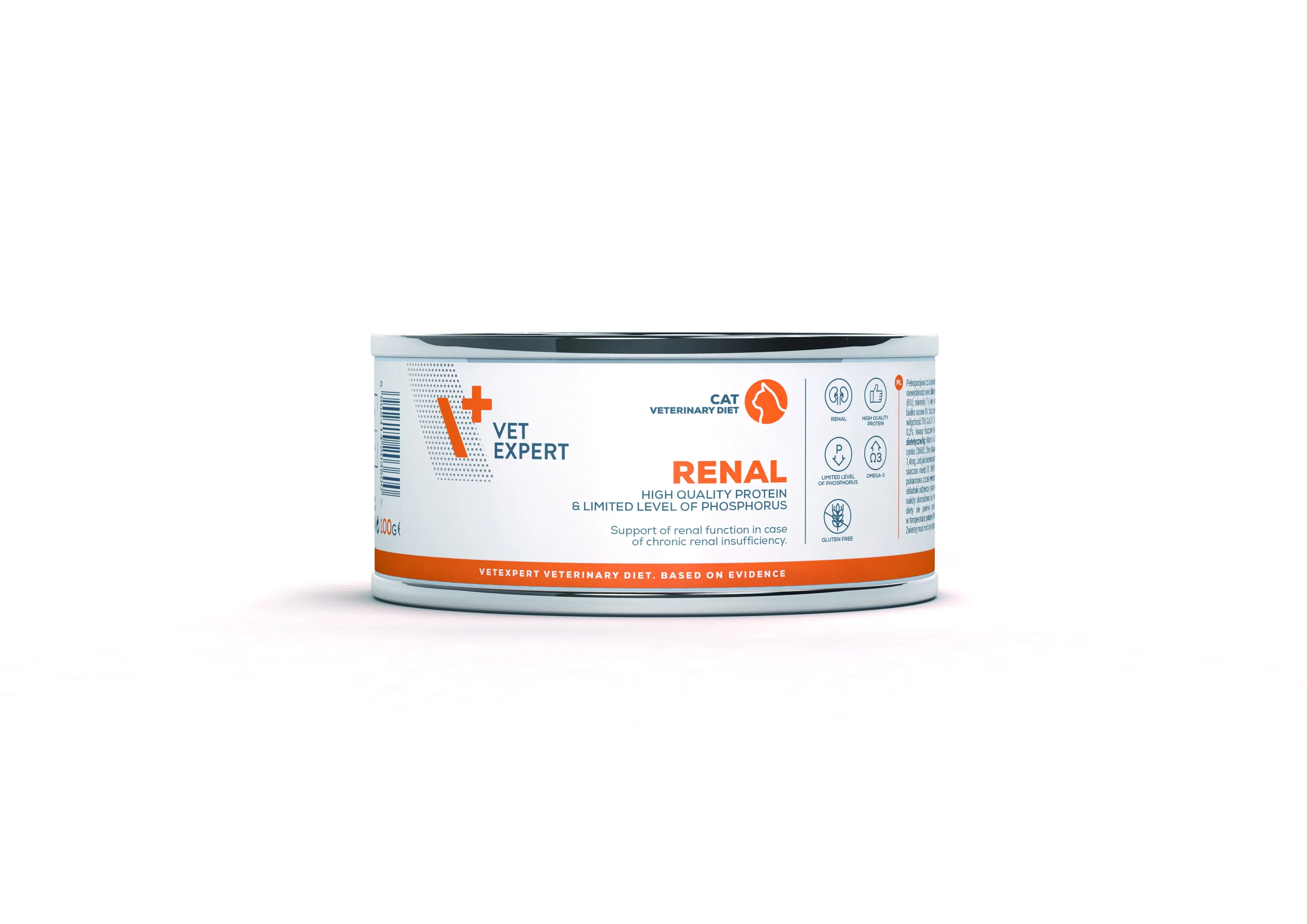 4T VD KAĶU RENAL KONS 100G - Produkta attēls 