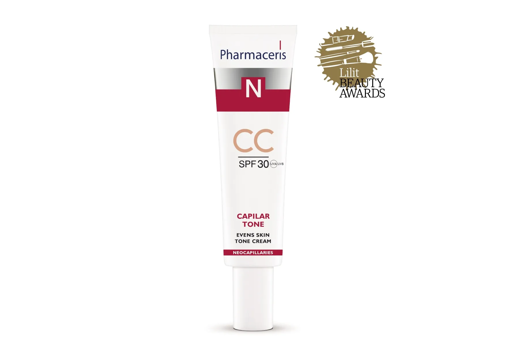 PHARMACERIS N.Capilar Tone CC krēms SPF30, 40 ml - Produkta attēls 