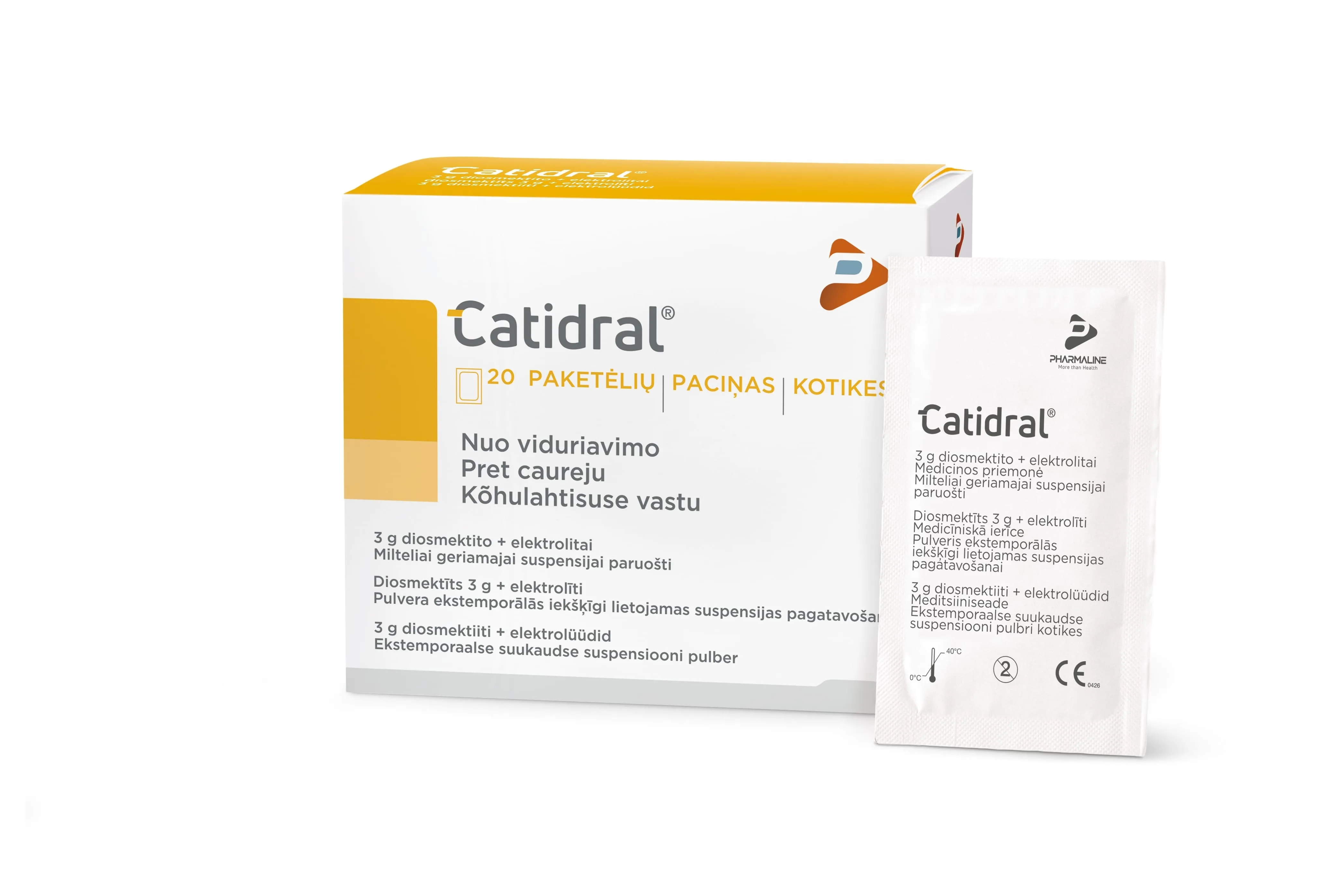 CATIDRAL pulveris, 20 gab. - Produkta attēls 