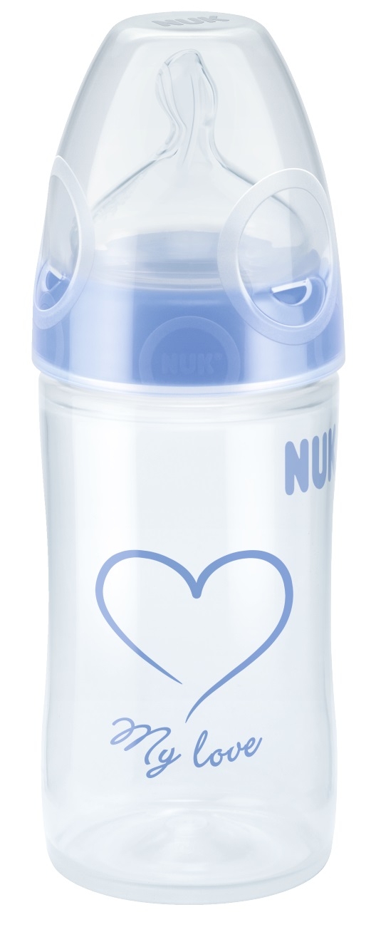 NUK PIRMĀS IZVĒLES+PP PUD.AR TEMP. KONTROLI 150ML - Produkta attēls 