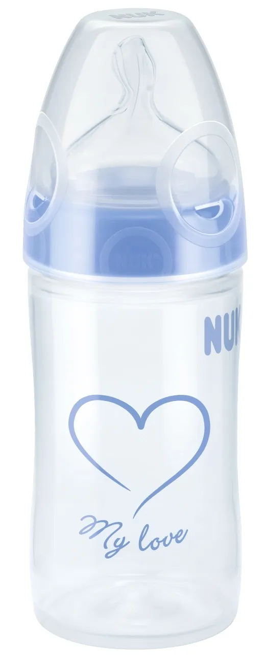 NUK PIRMĀS IZVĒLES+PP PUD.AR TEMP. KONTROLI 150ML - Produkta attēls 
