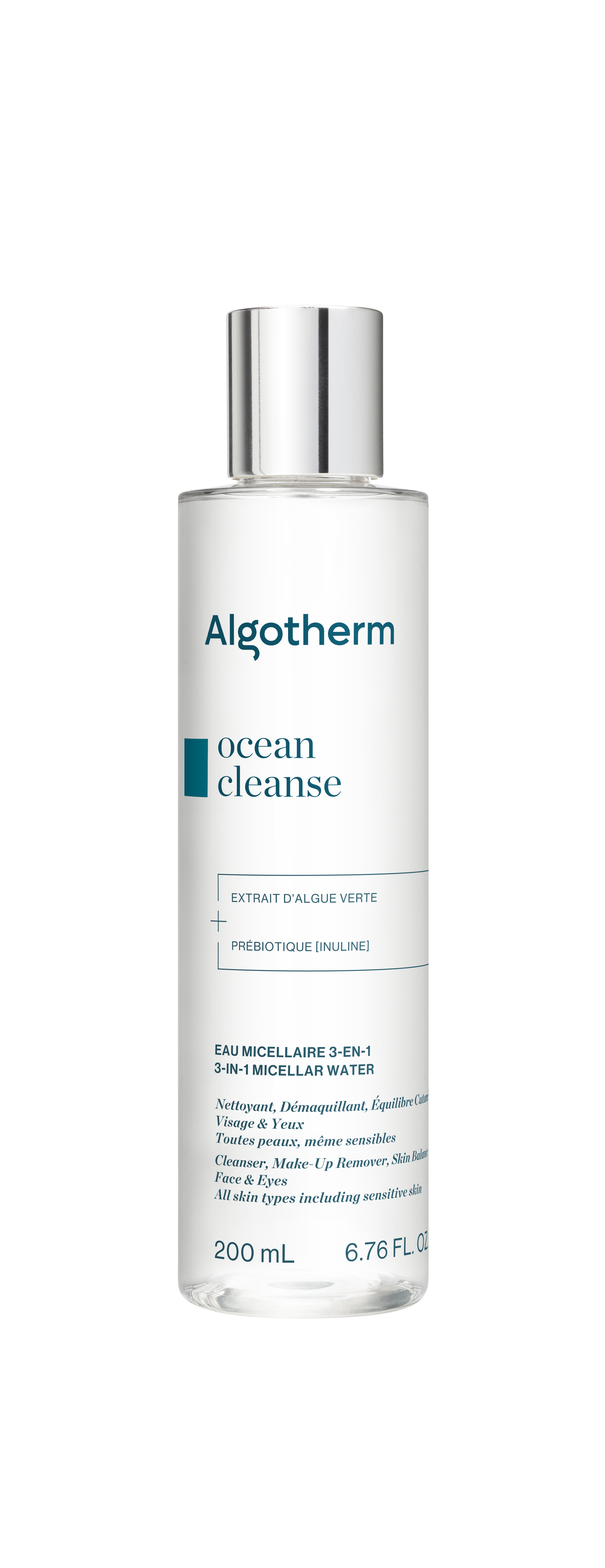 ALGOTHERM Ocean Cleanse 3 in 1 micelārais ūdens, 200 ml - Produkta attēls 