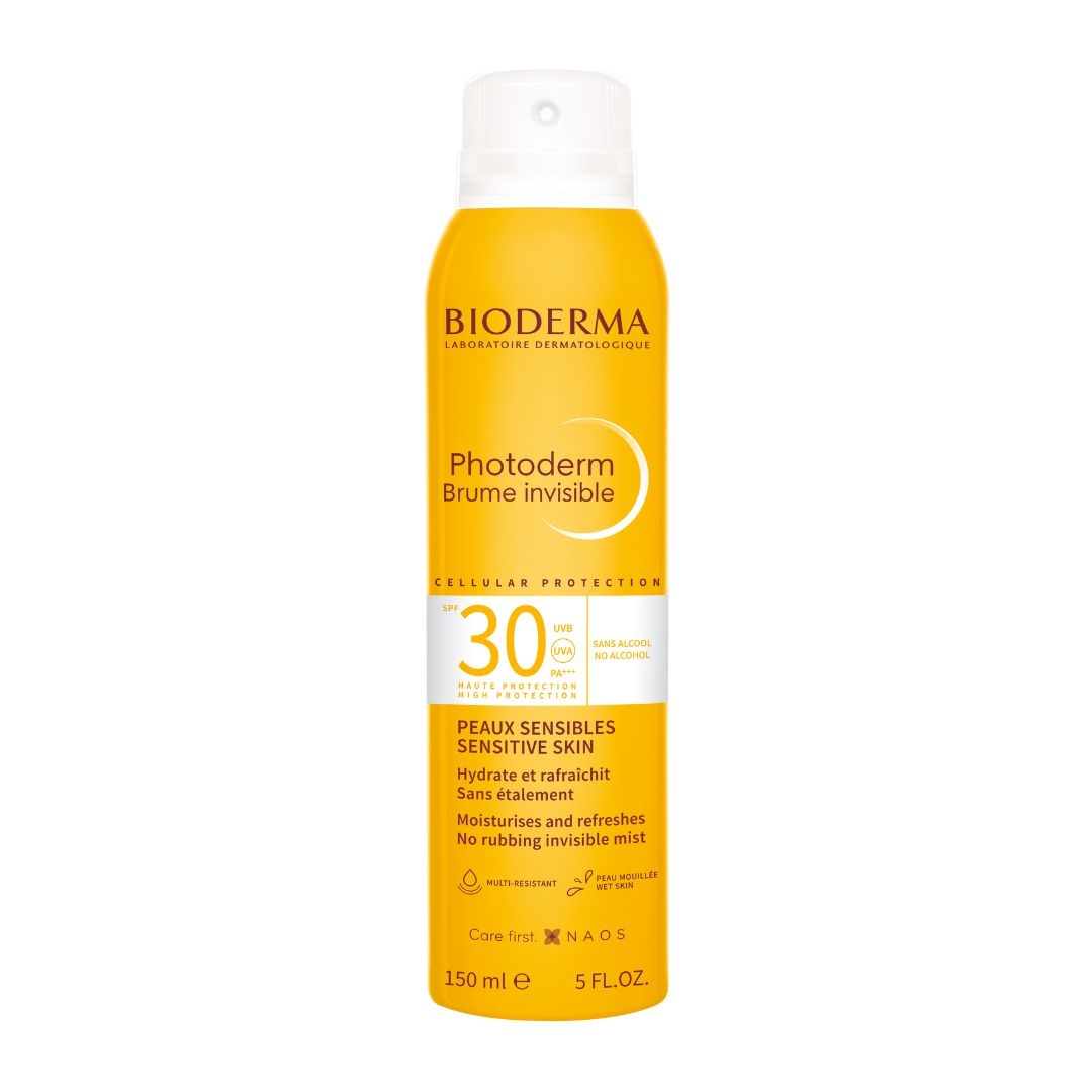 BIODERMA Photoderm Brume Invisible SPF 30 saules aizsargsprejs 150ml - Produkta attēls 